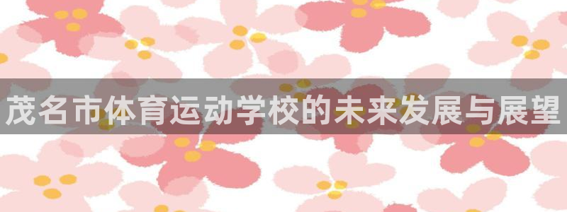 利记官方正版app集团官网首页：茂名市体育运动学校的未来发展