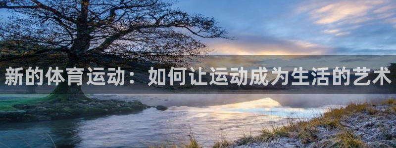 利记官网下载平台是正规平台吗知乎：新的体育运动：如何