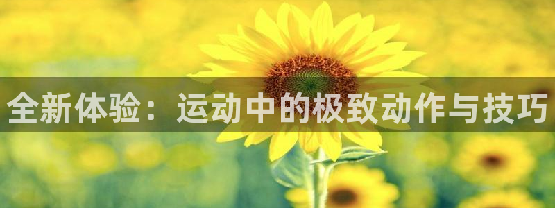 利记官网下载娱乐：全新体验：运动中的极致动作与技巧